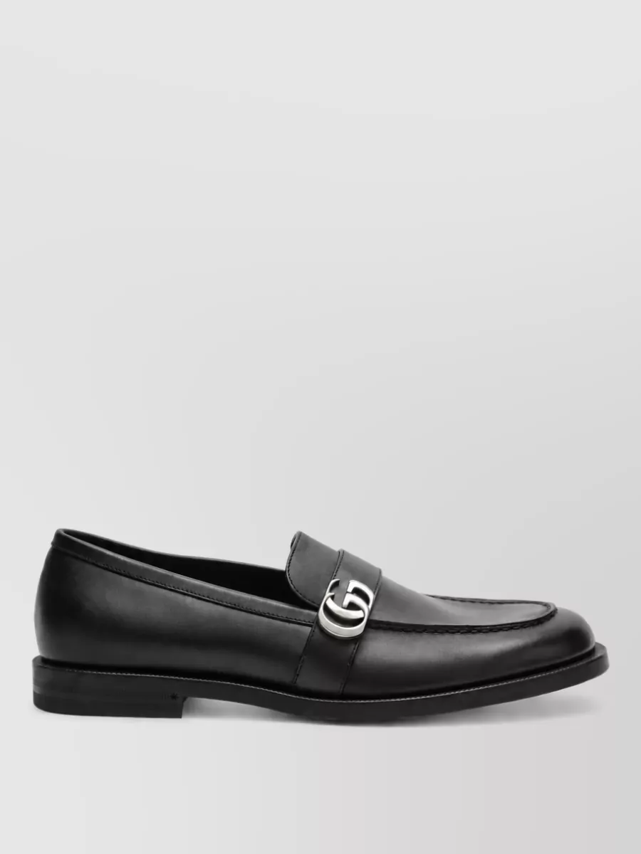 Gucci leather loafers