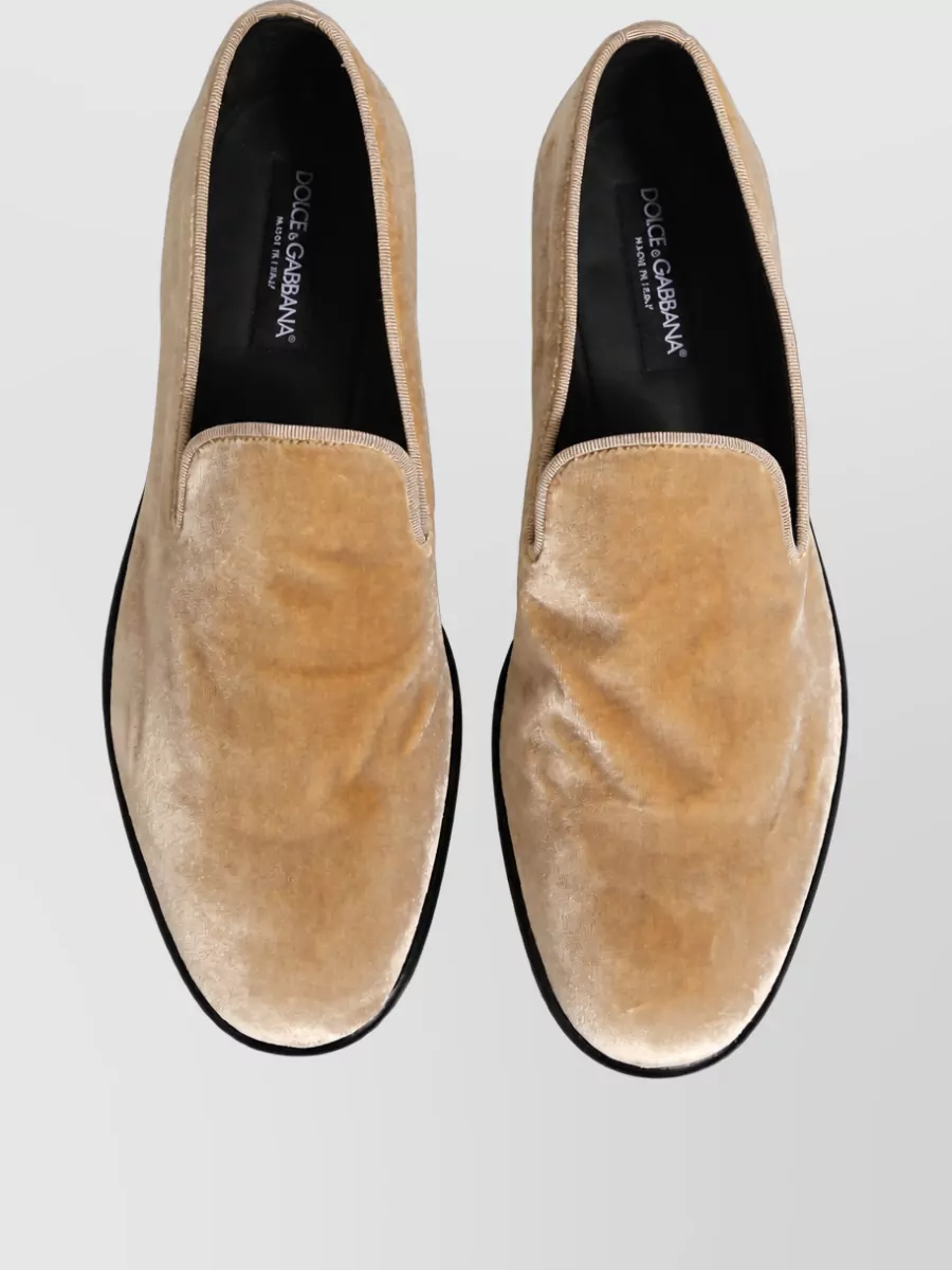 Dolce&Gabbana Suede Slippers