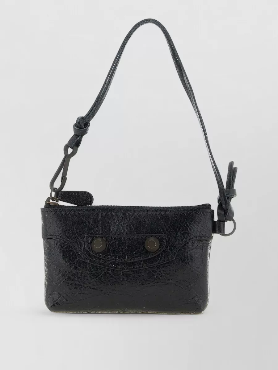 Balenciaga le city lambskin clutch bag