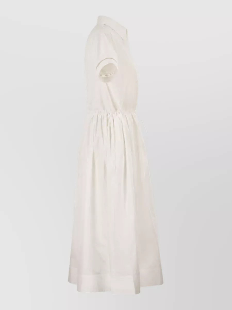 Fabiana Filippi Cotton Polo Midi Dress