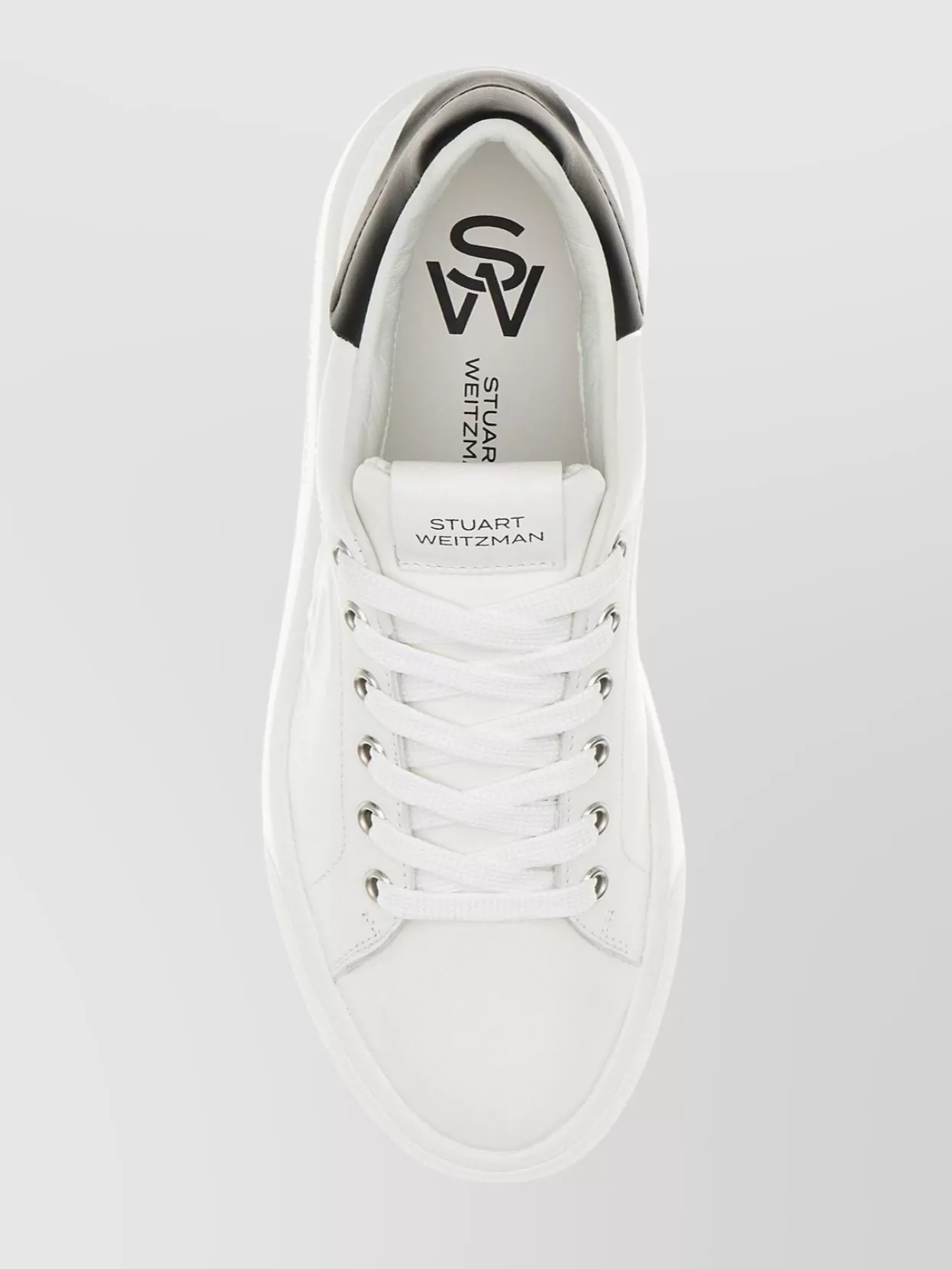 Stuart Weitzman Leather Sw Pro Sneakers