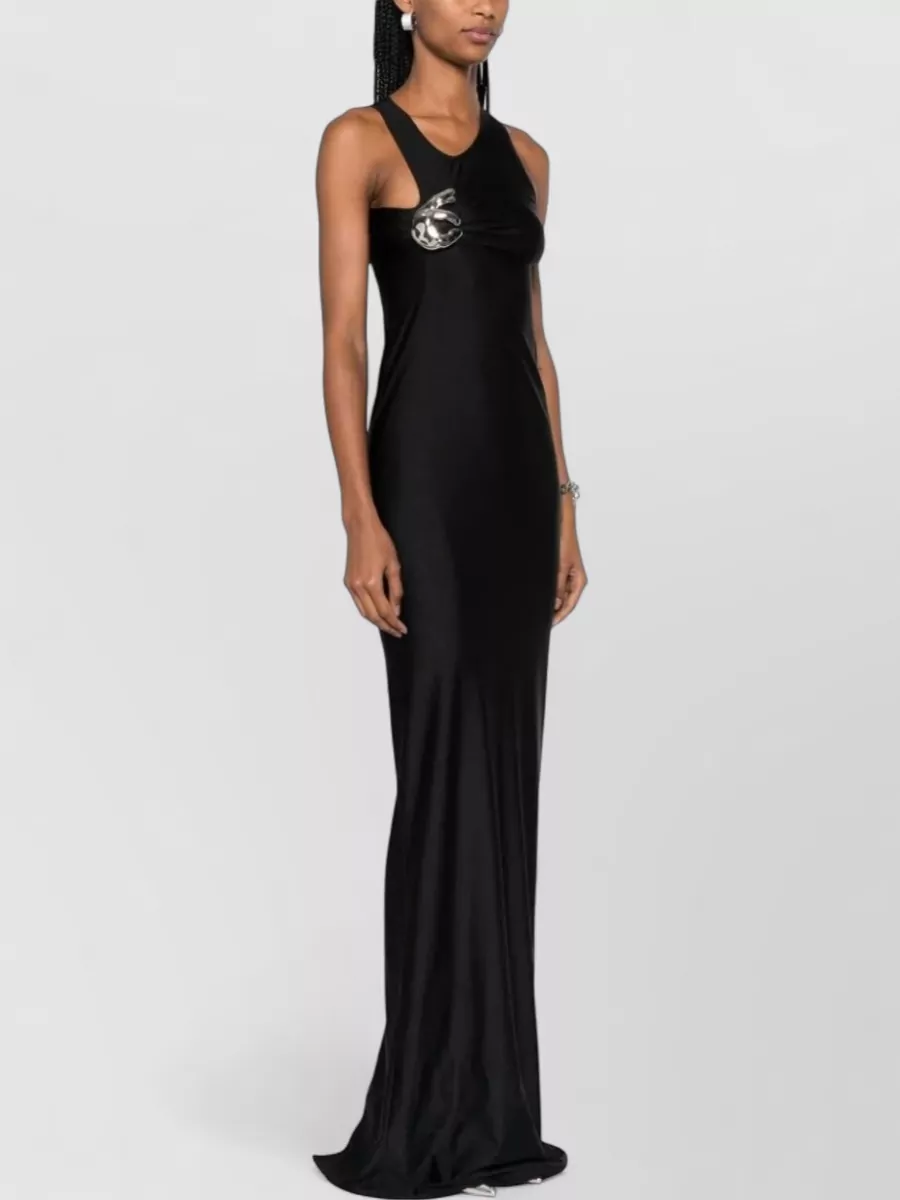 Coperni Sensual V-Neck Halter Dress