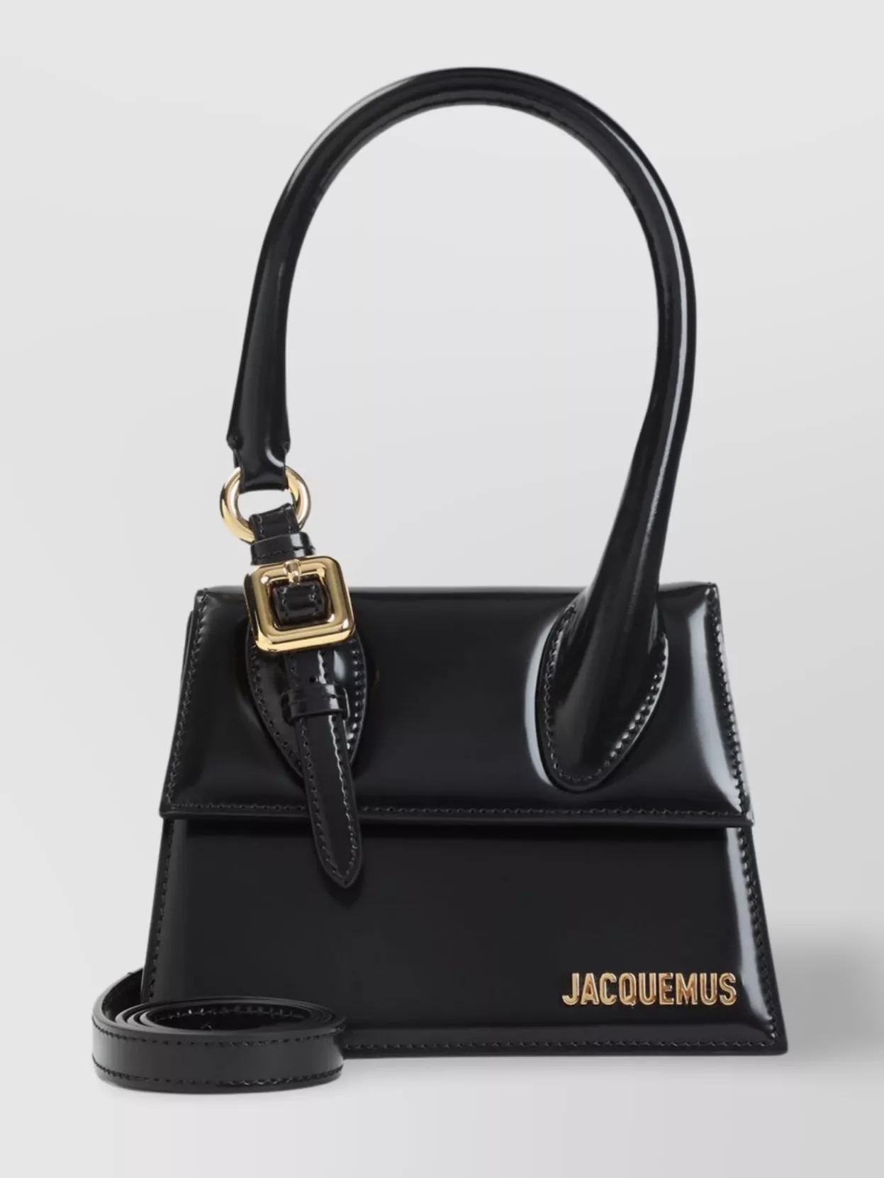 Jacquemus Medium Buckle Handbag Adjustable Strap