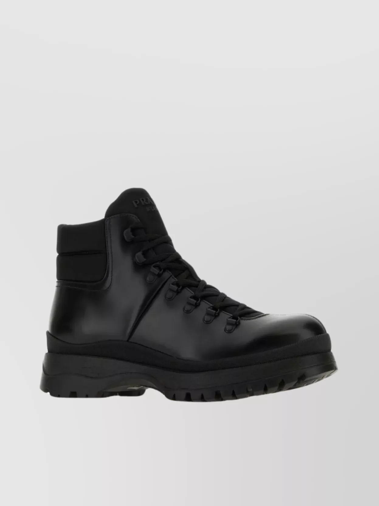 Shop Prada Brixxen Ankle Boots In Re-nylon And Leather