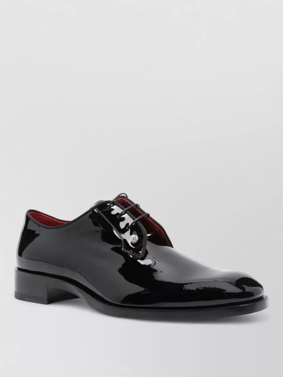 Christian Louboutin Patent Leather Oxford Shoes
