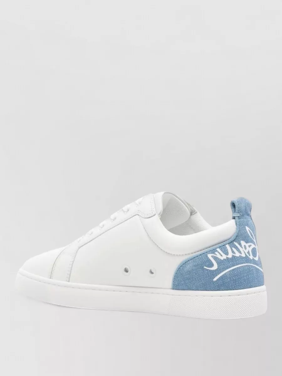 Christian Louboutin Leather Low-Top Sneakers