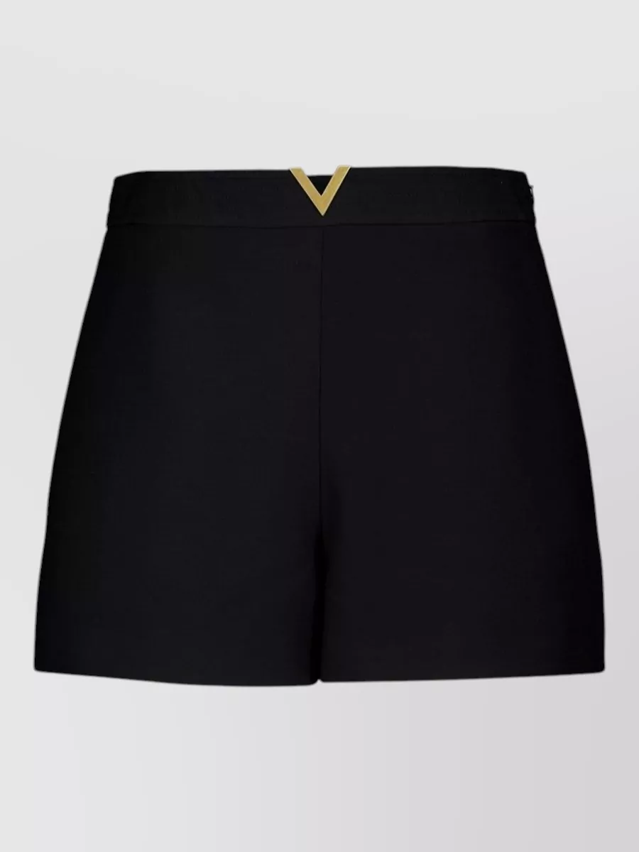 Valentino Wool And Silk Shorts