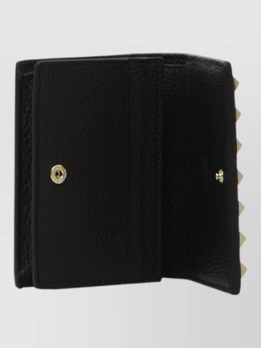 Valentino Garavani Leather Rockstud Wallet