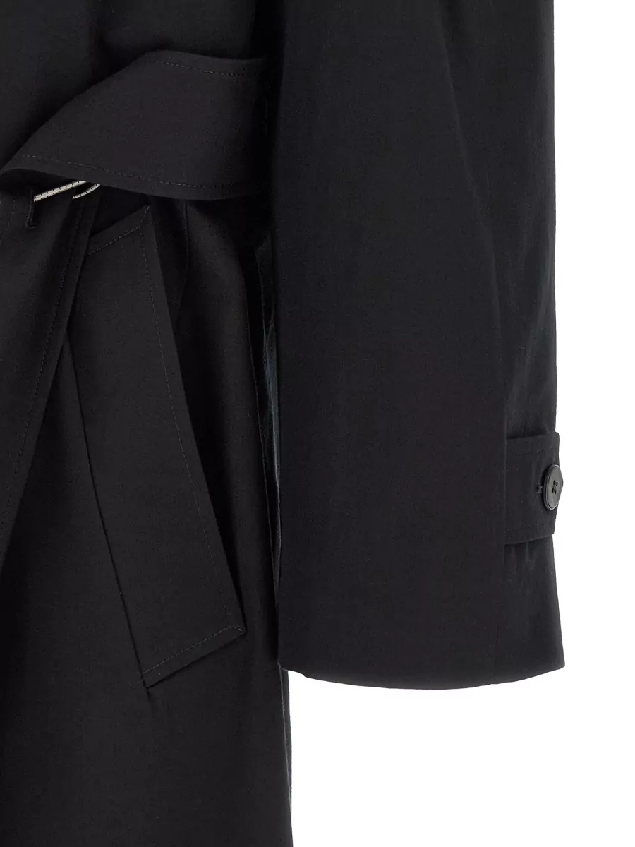 Magliano Cotton Belted Single Breasted Trench Coat