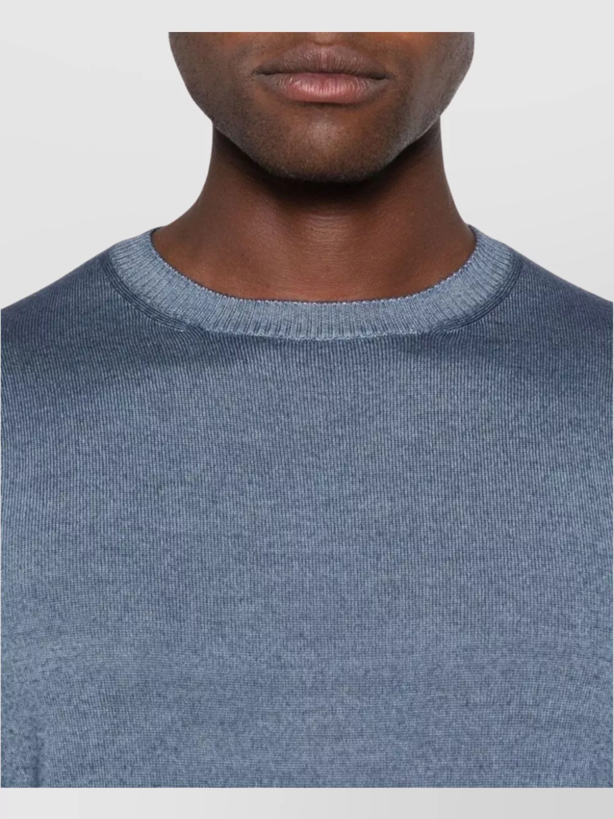 Malo Virgin Wool Crewneck Knitted Sweater