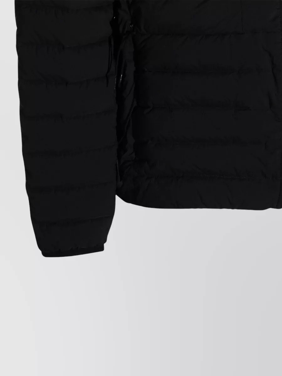 Stone Island Hooded Down Jacket Quilted Design Pockets