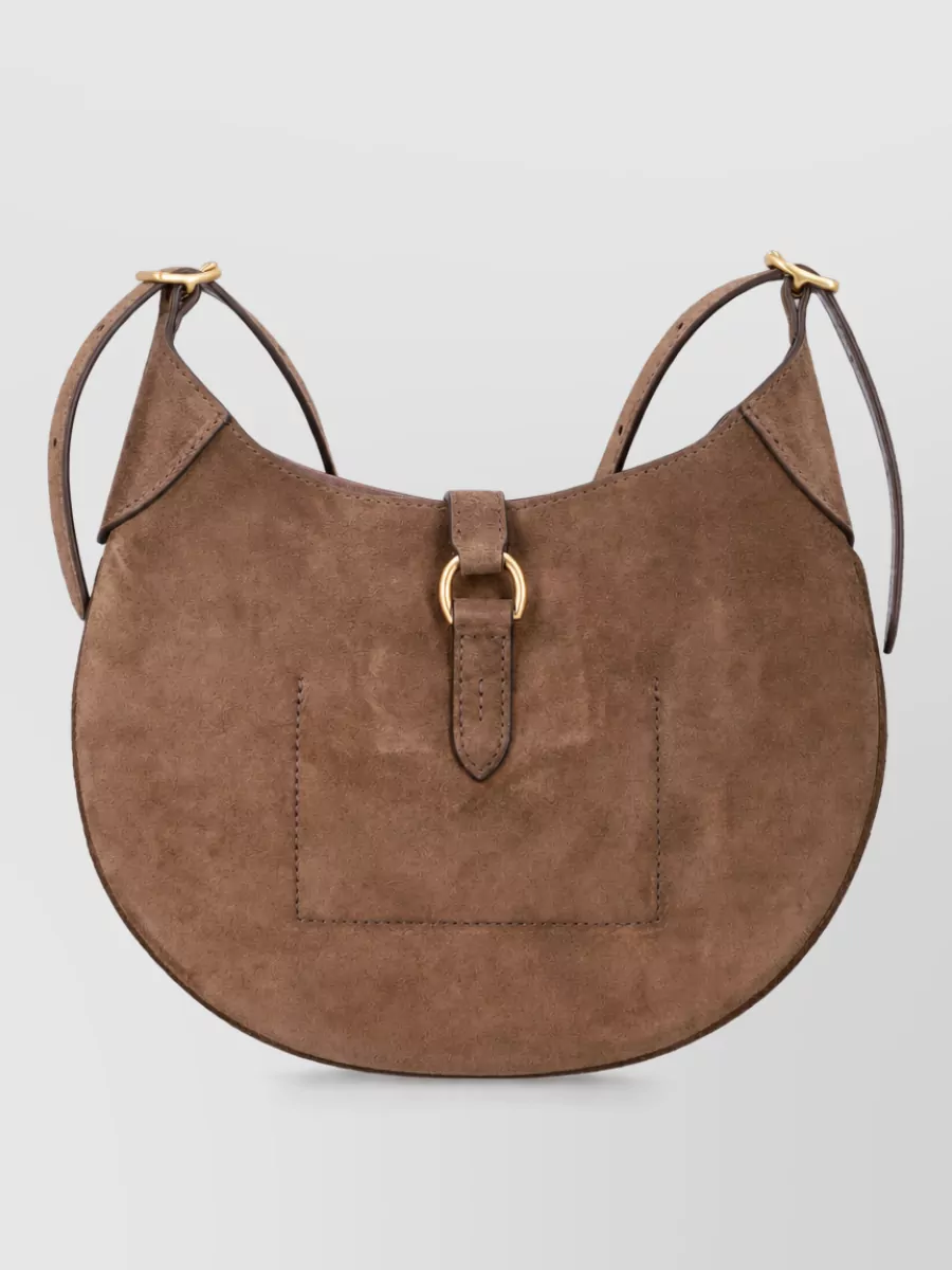 Polo Ralph Lauren Suede Shoulder Bag