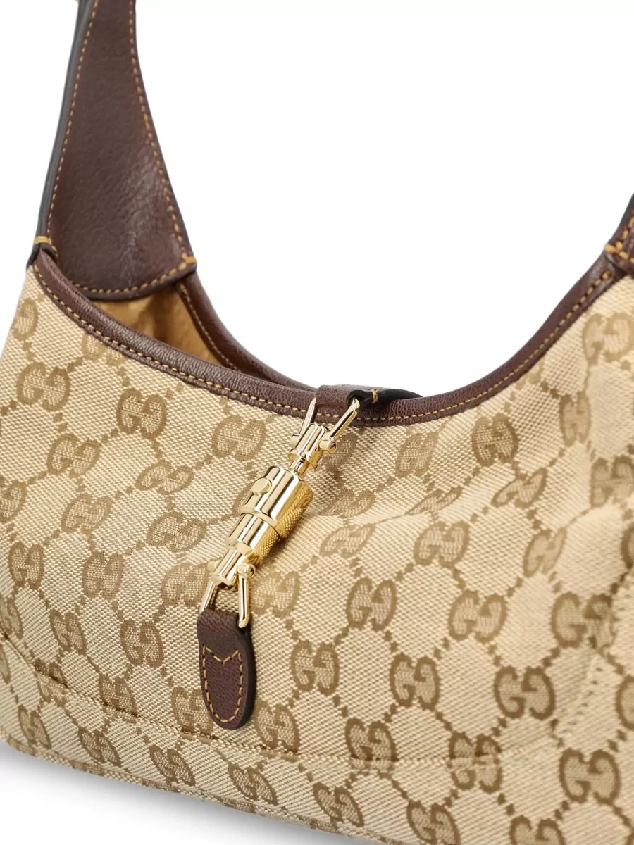 Gucci Jackie 1961 Medium Fabric Clutch Bag
