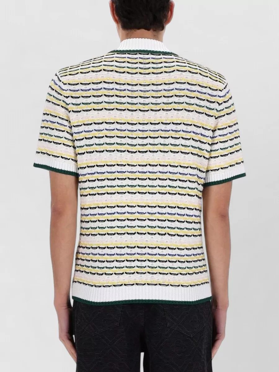 Casablanca Knitted Polo Shirt