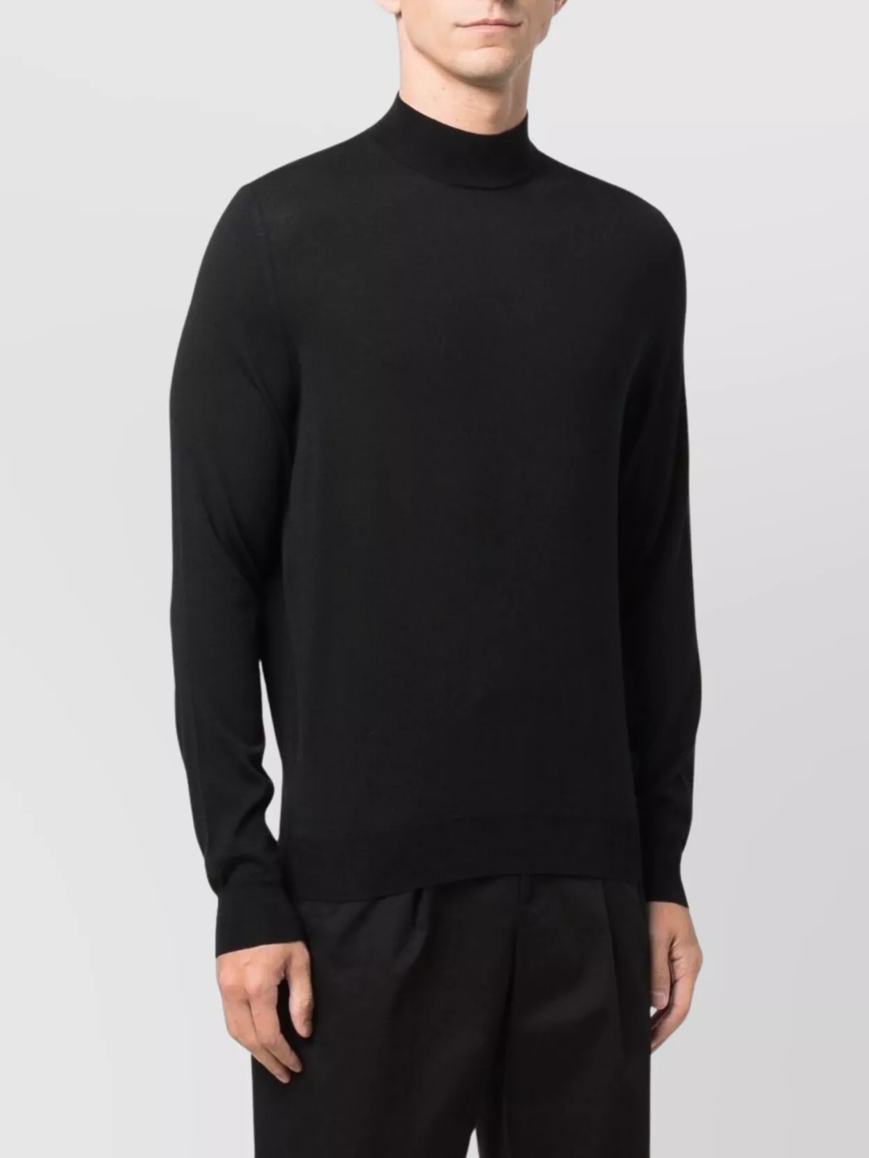 Drumohr Modern Turtleneck Sweater Long Sleeves