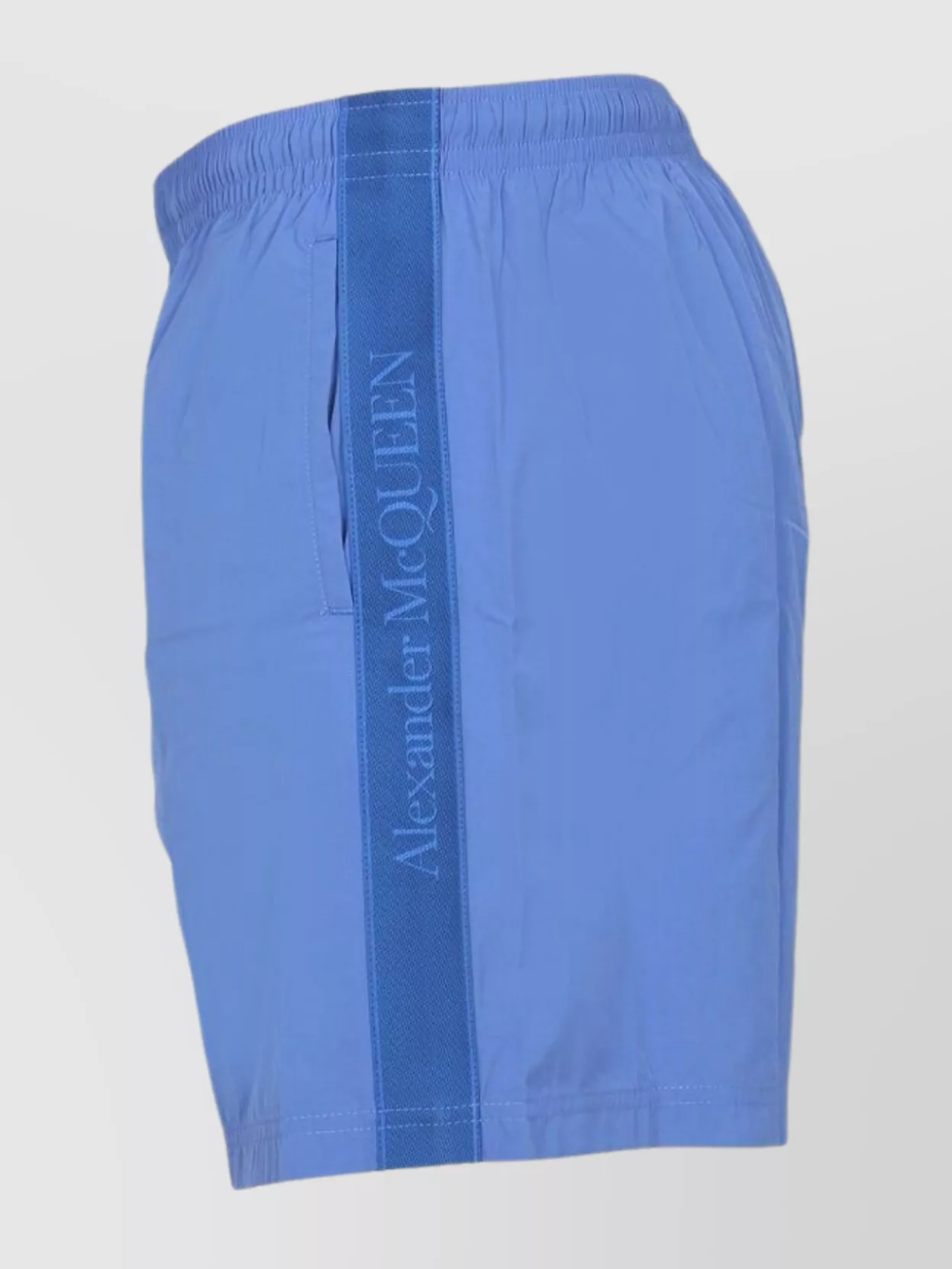 Alexander Mcqueen Medium Swimsuit With Elastic Waistband And Side Pockets