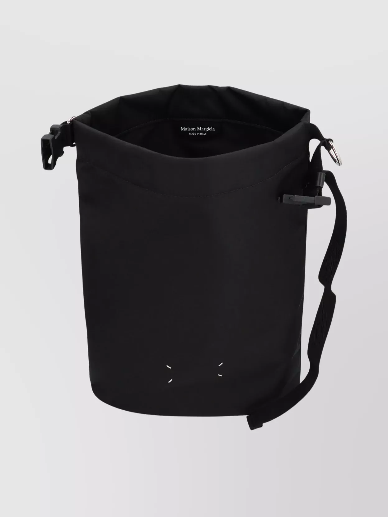 Maison Margiela Cylindrical Backpack In Technical Fabric