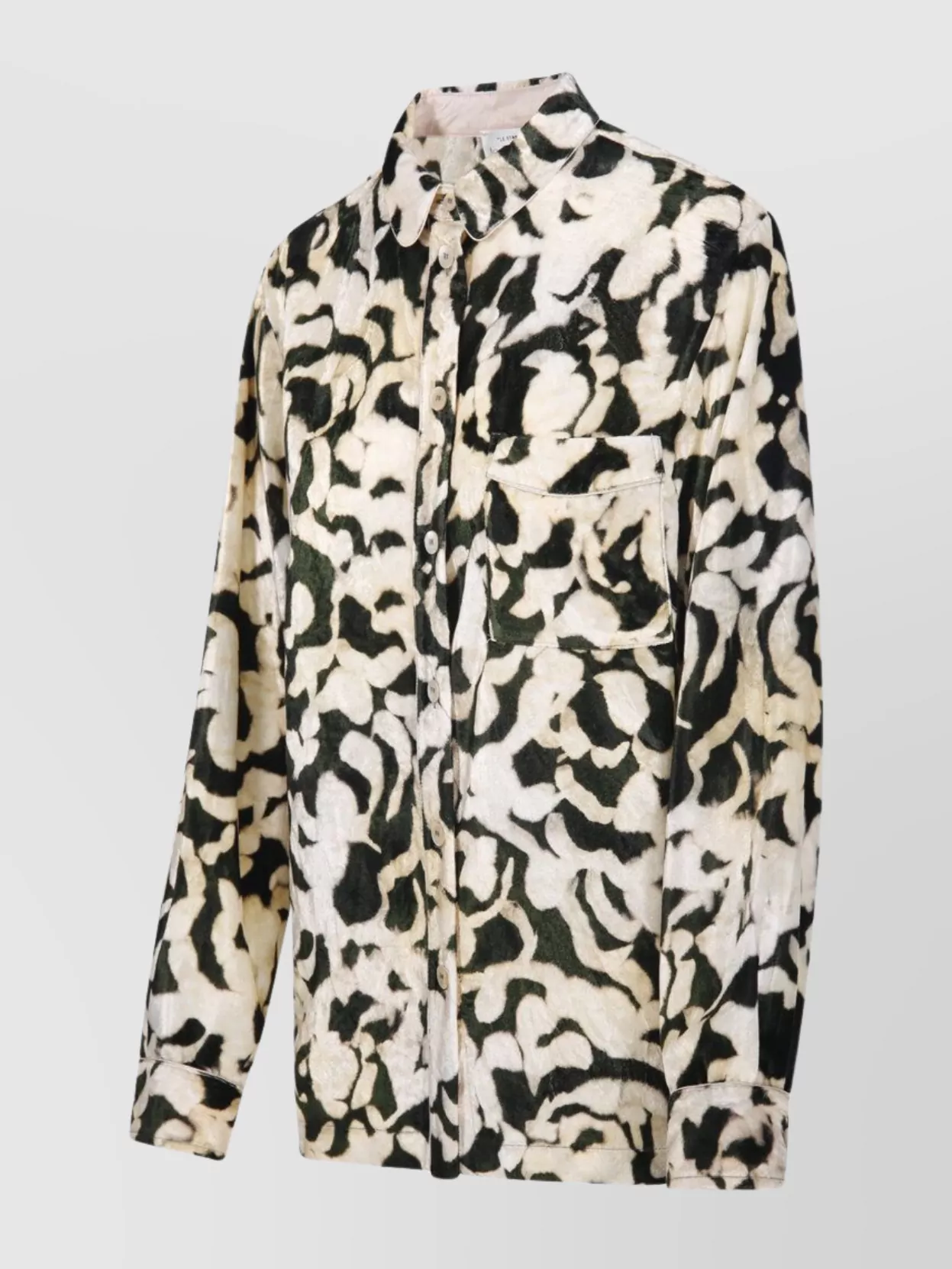 Shop Forte Forte Alchemy Printed Pocket Shirt
