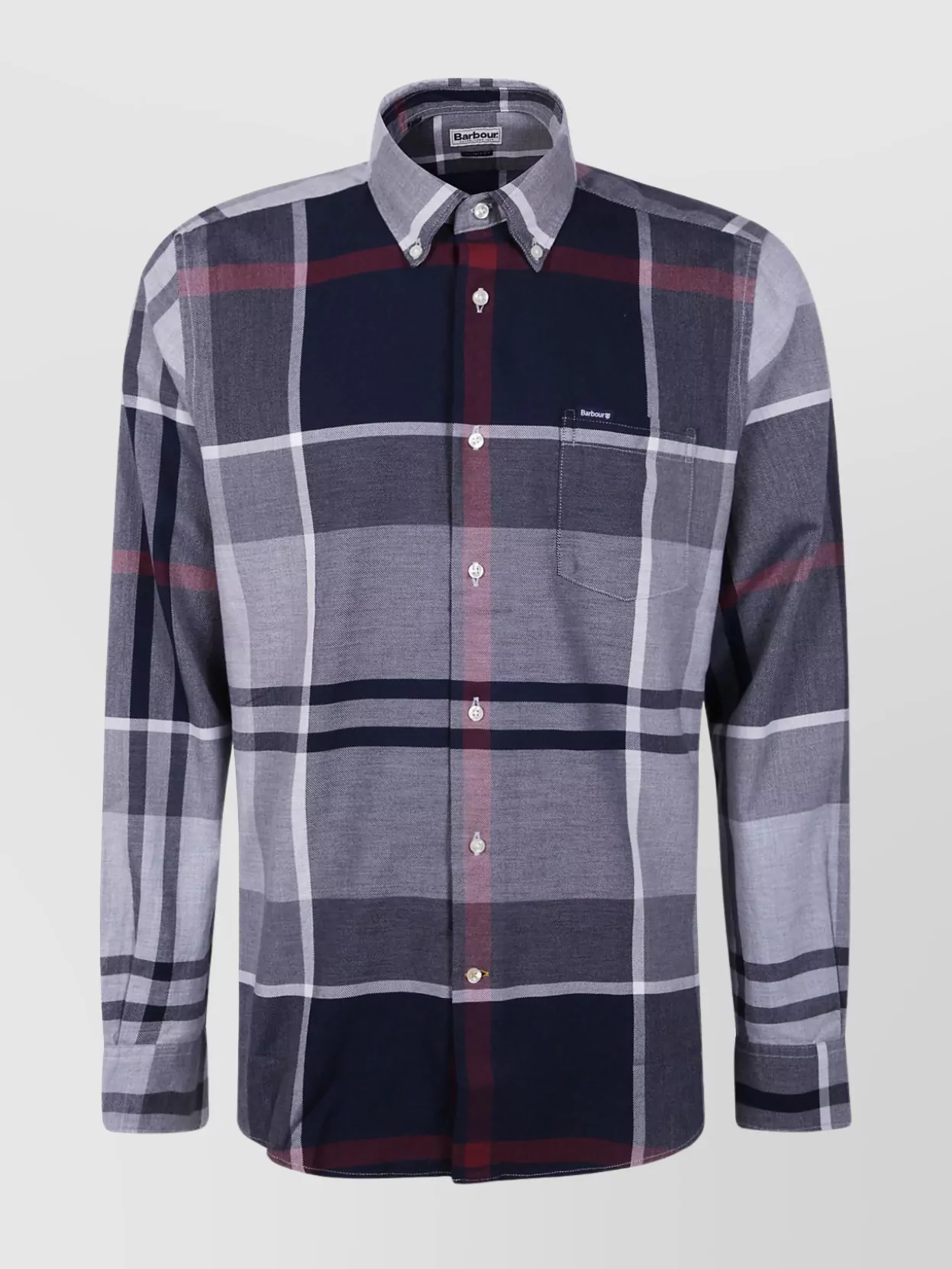 Barbour Tailored Shirt Button-down Collar In Multi