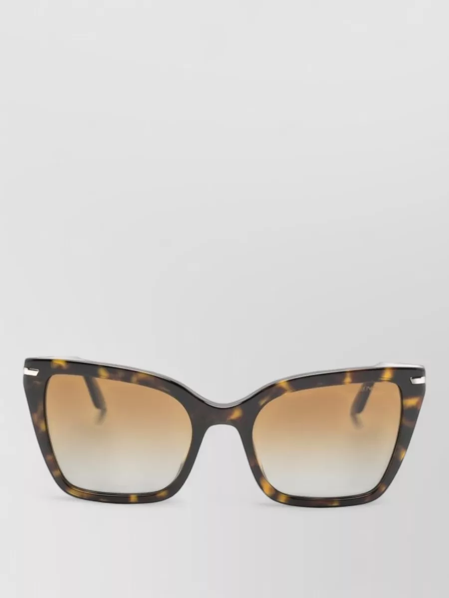 Emporio Armani geometric frame sunglasses