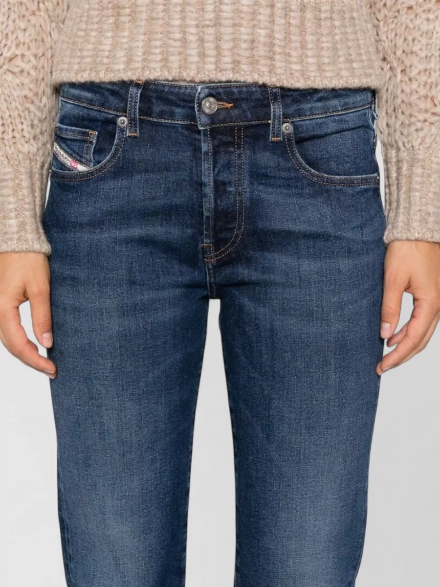 Diesel Straight Leg Trousers Five Pocket Design