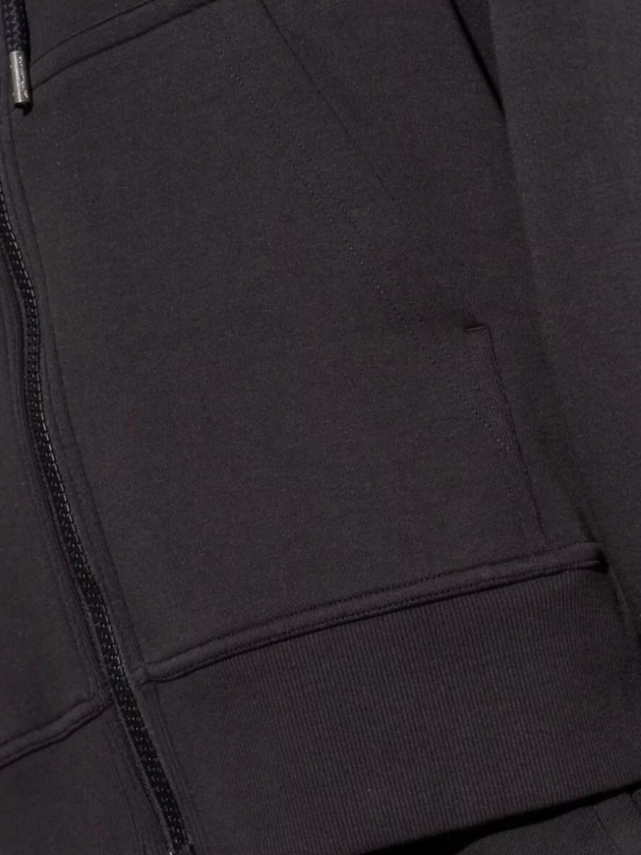 Adidas By Stella Mccartney Organic Cotton Logo Hoodie With Kangaroo Pocket