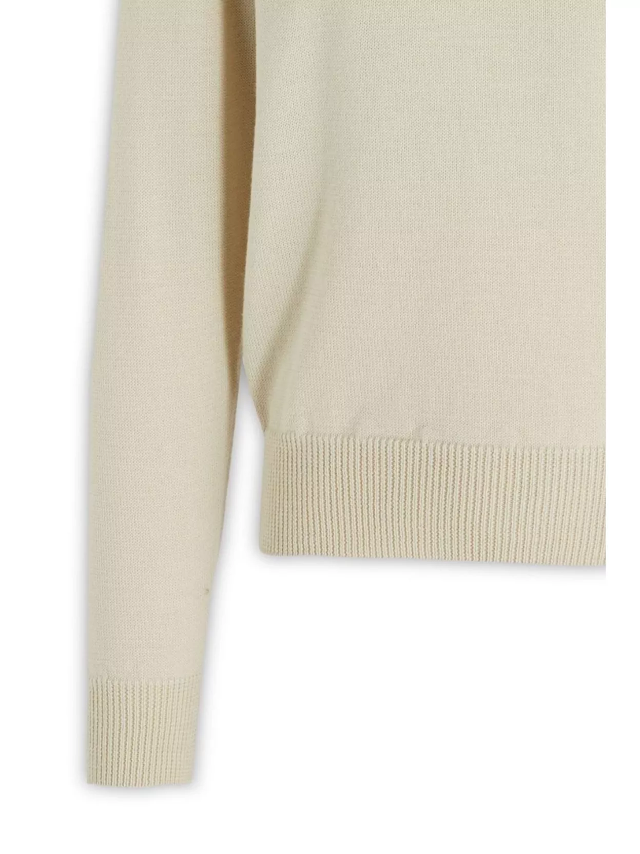 Jil Sander Wool Crew-Neck Sweater With Decorative Shoulder Openings