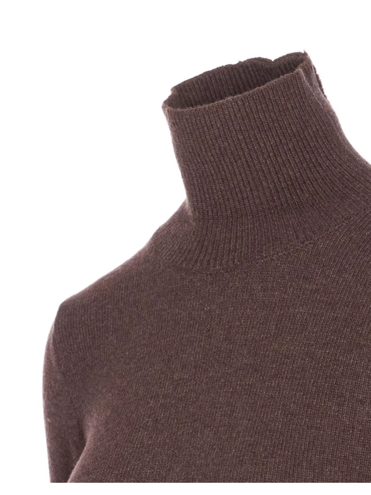 Mm6 Maison Margiela Knitted Turtleneck Dress Long Sleeves