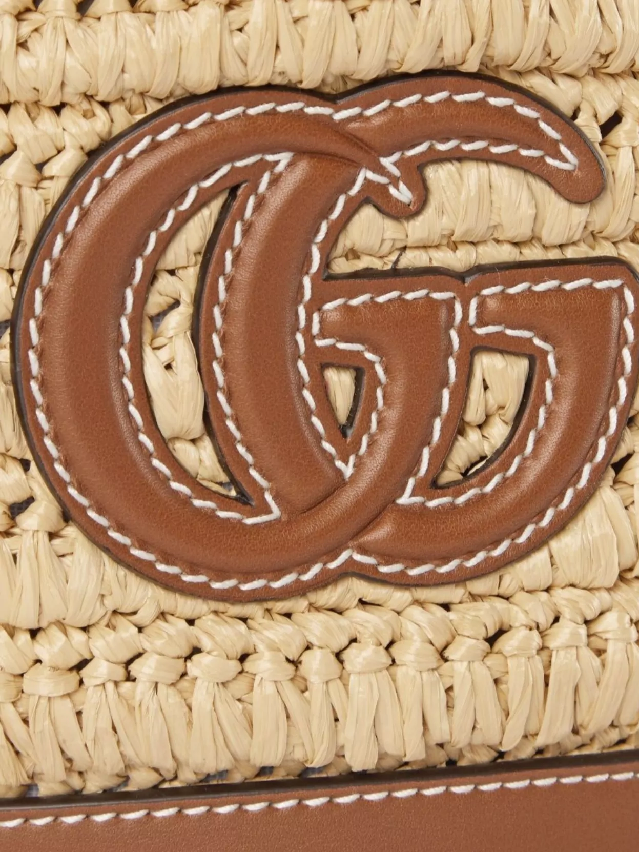 Gucci Woven Small Bucket Bag