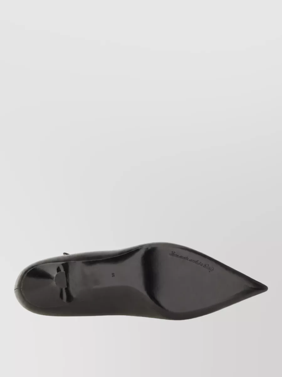Dolce&Gabbana Leather Ballerina Shoes