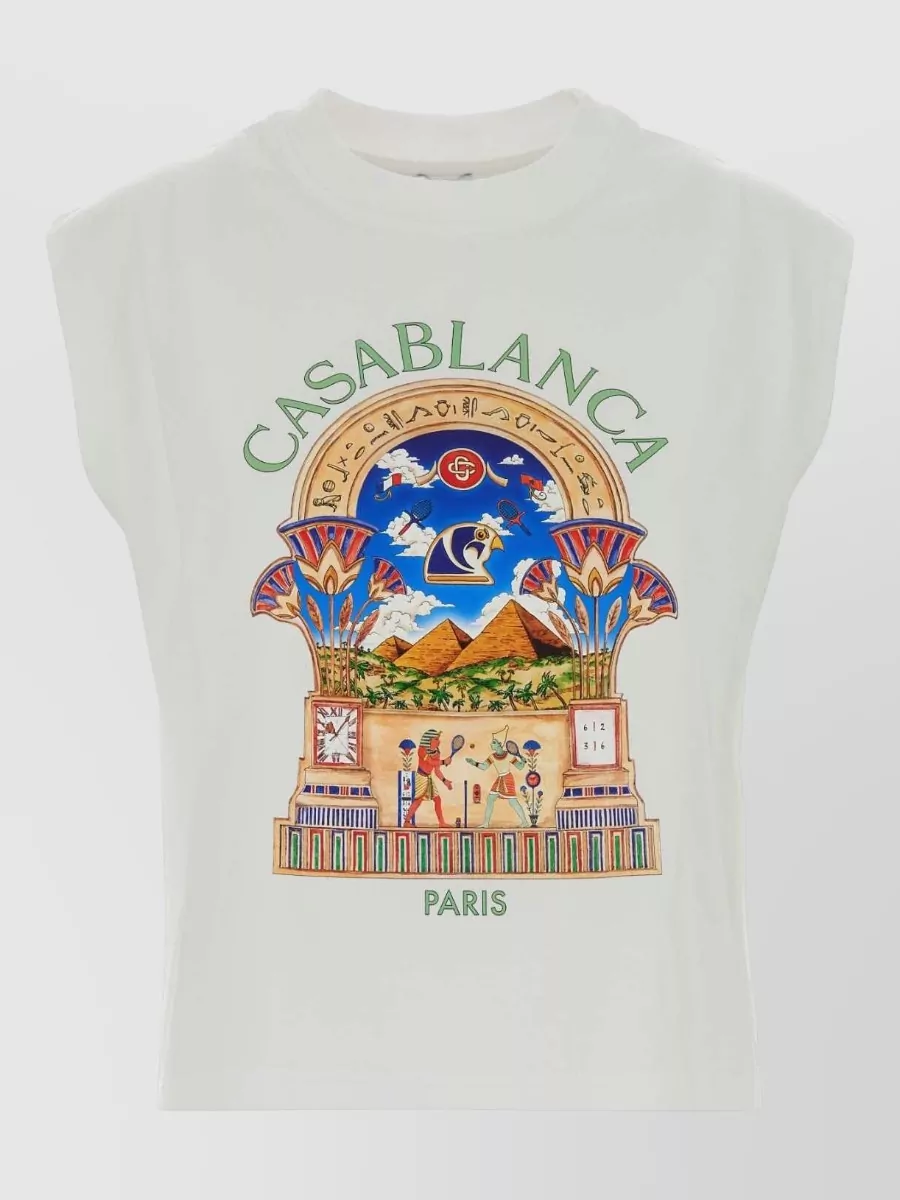 Casablanca Cotton Tank Top