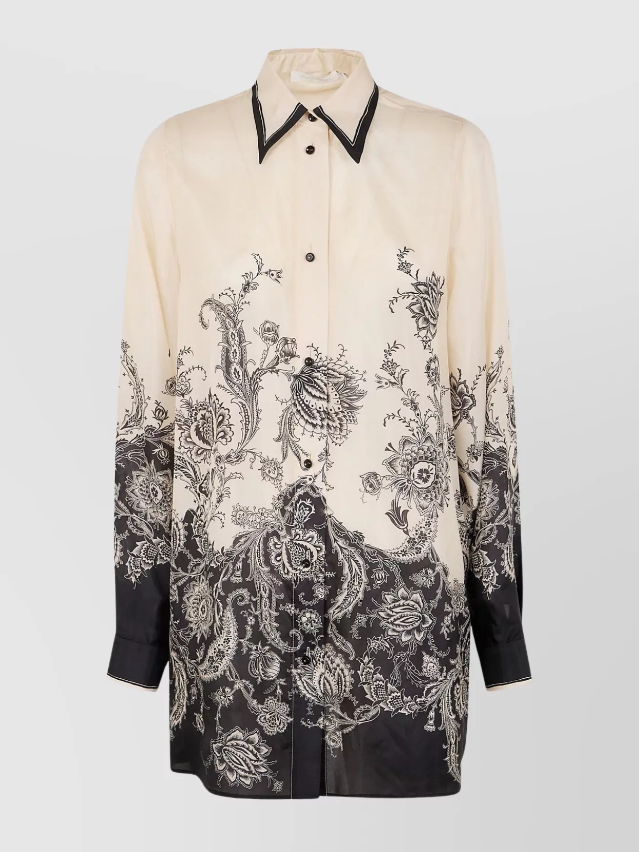 Zimmermann Relaxed Shirt Floral Pattern
