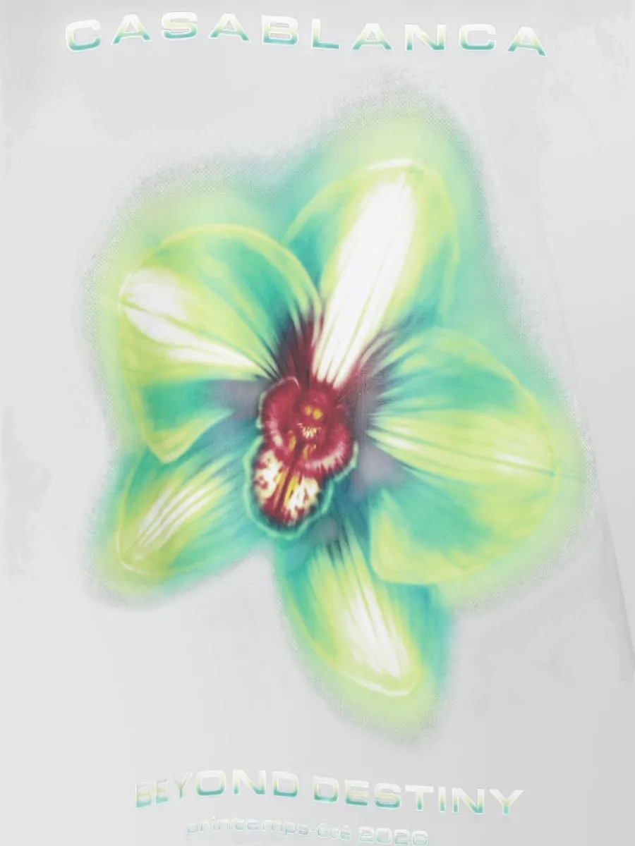 Casablanca Cotton Printed T-Shirt