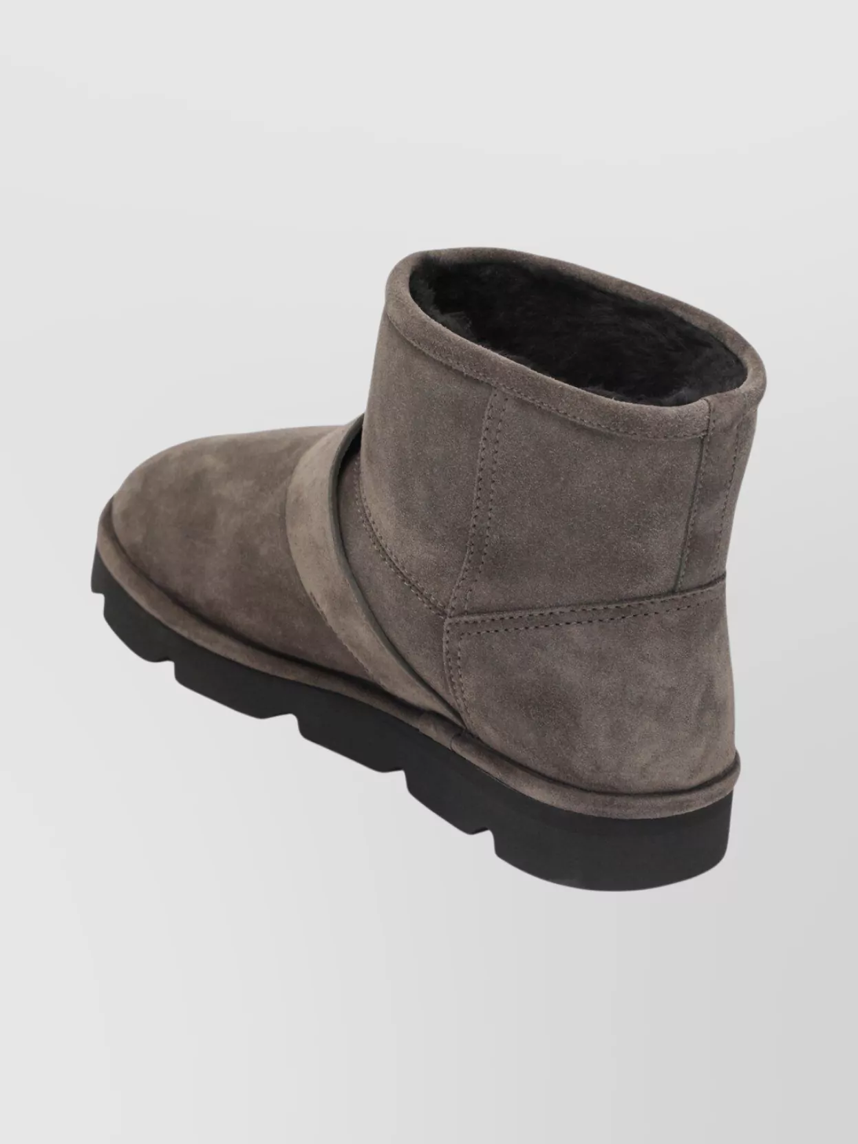 Brunello Cucinelli Suede Ankle Boots Featuring Buckle Detail In Brown