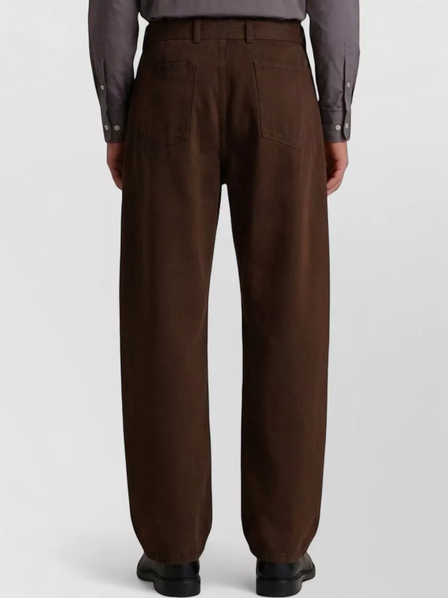 Lemaire Cotton Twisted Belted Trousers