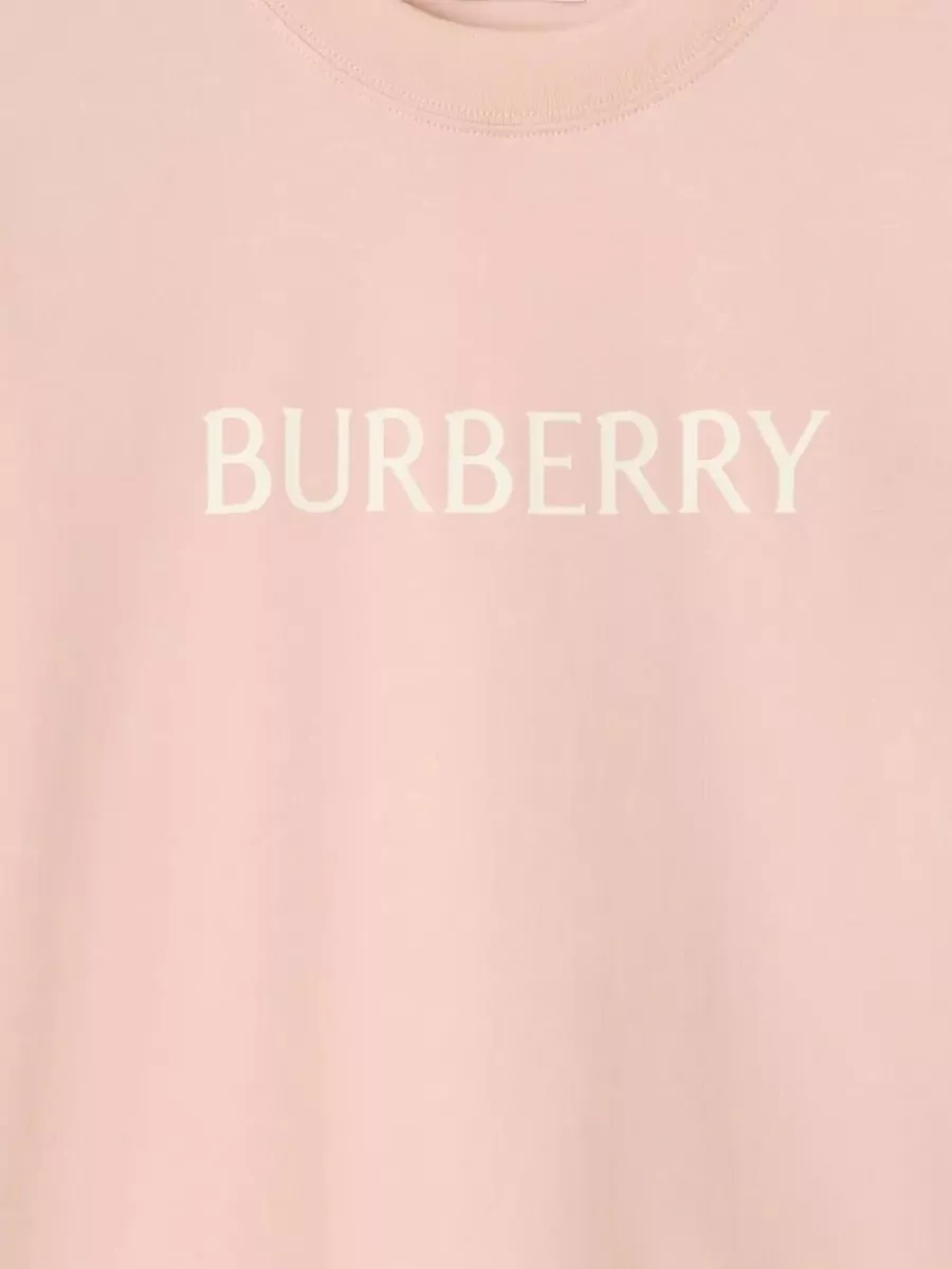Burberry Logo Cotton T Shirt Regular Fit