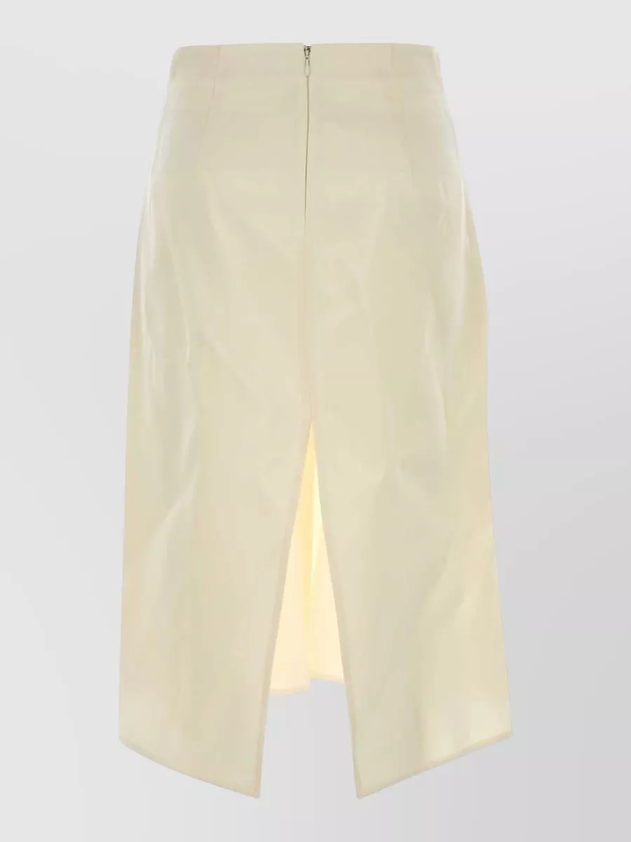 Bottega Veneta Satin Pencil Skirt