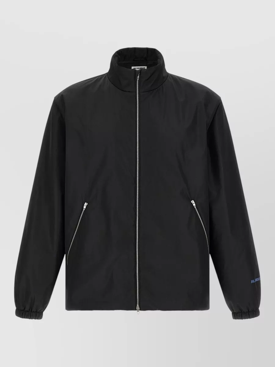 Jil Sander Technical taffeta single-breasted jacket