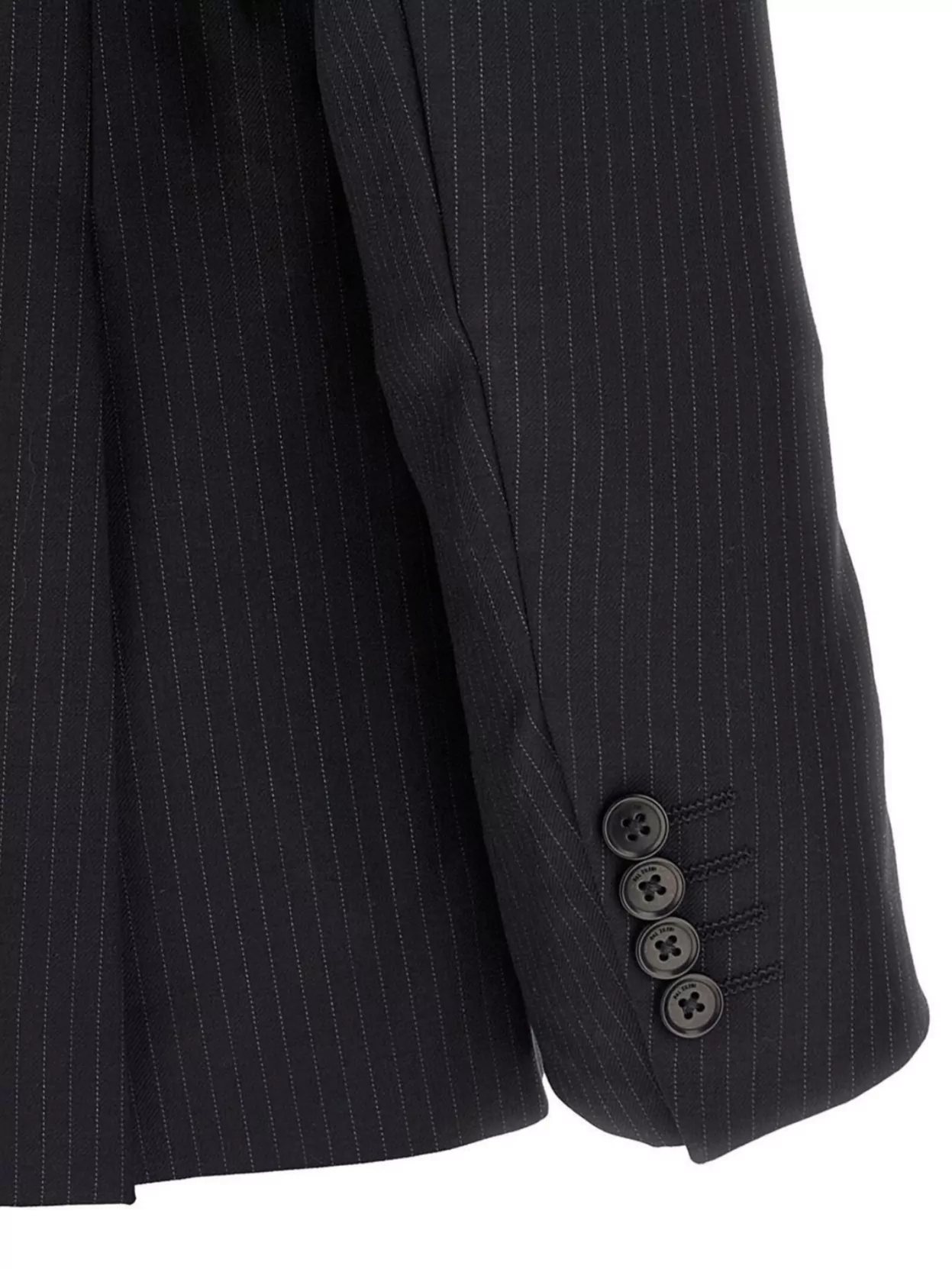 Pal Zileri Double-Breasted Pinstripe Suit Jacket