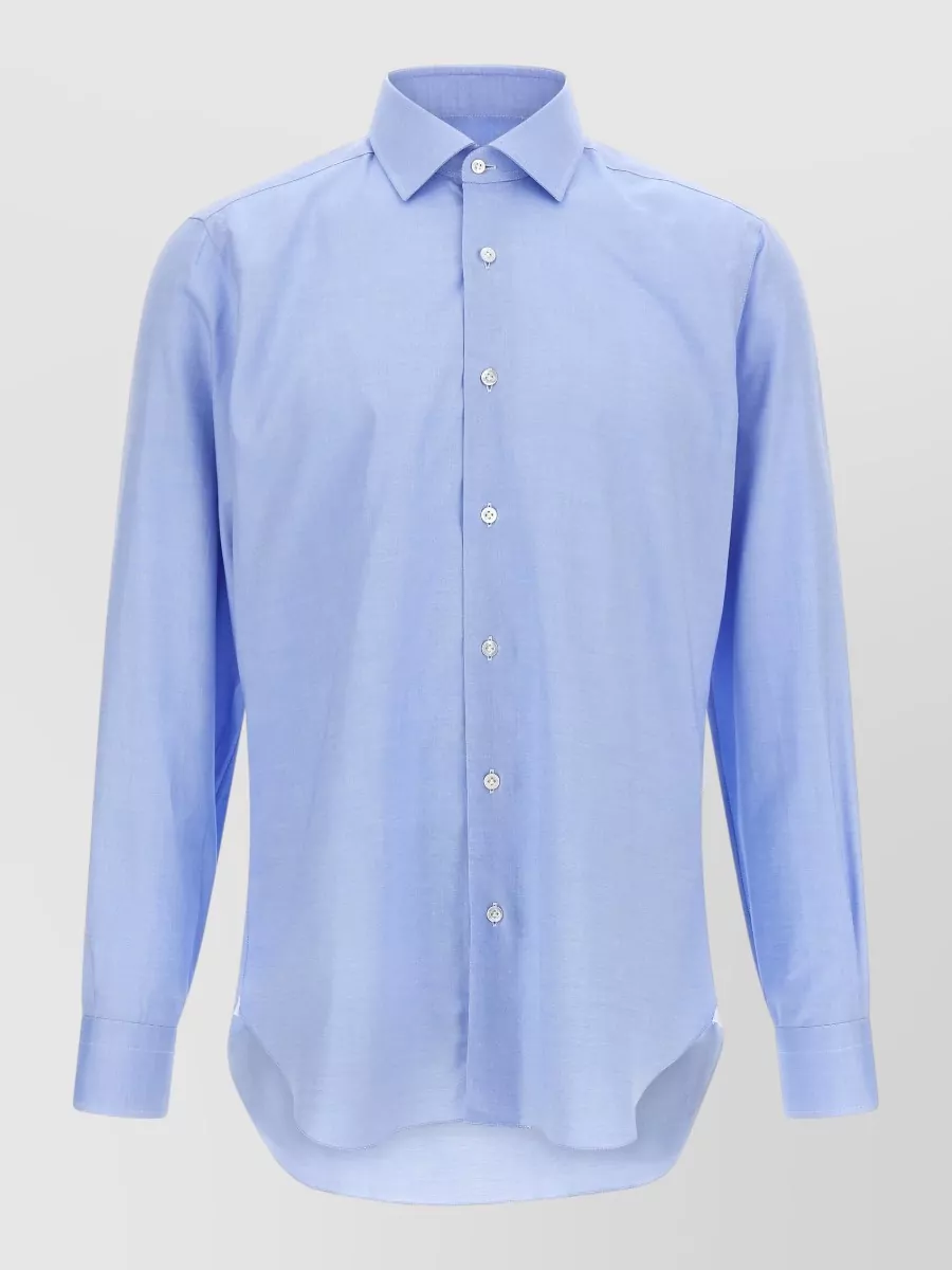 Barba cotton oxford shirt