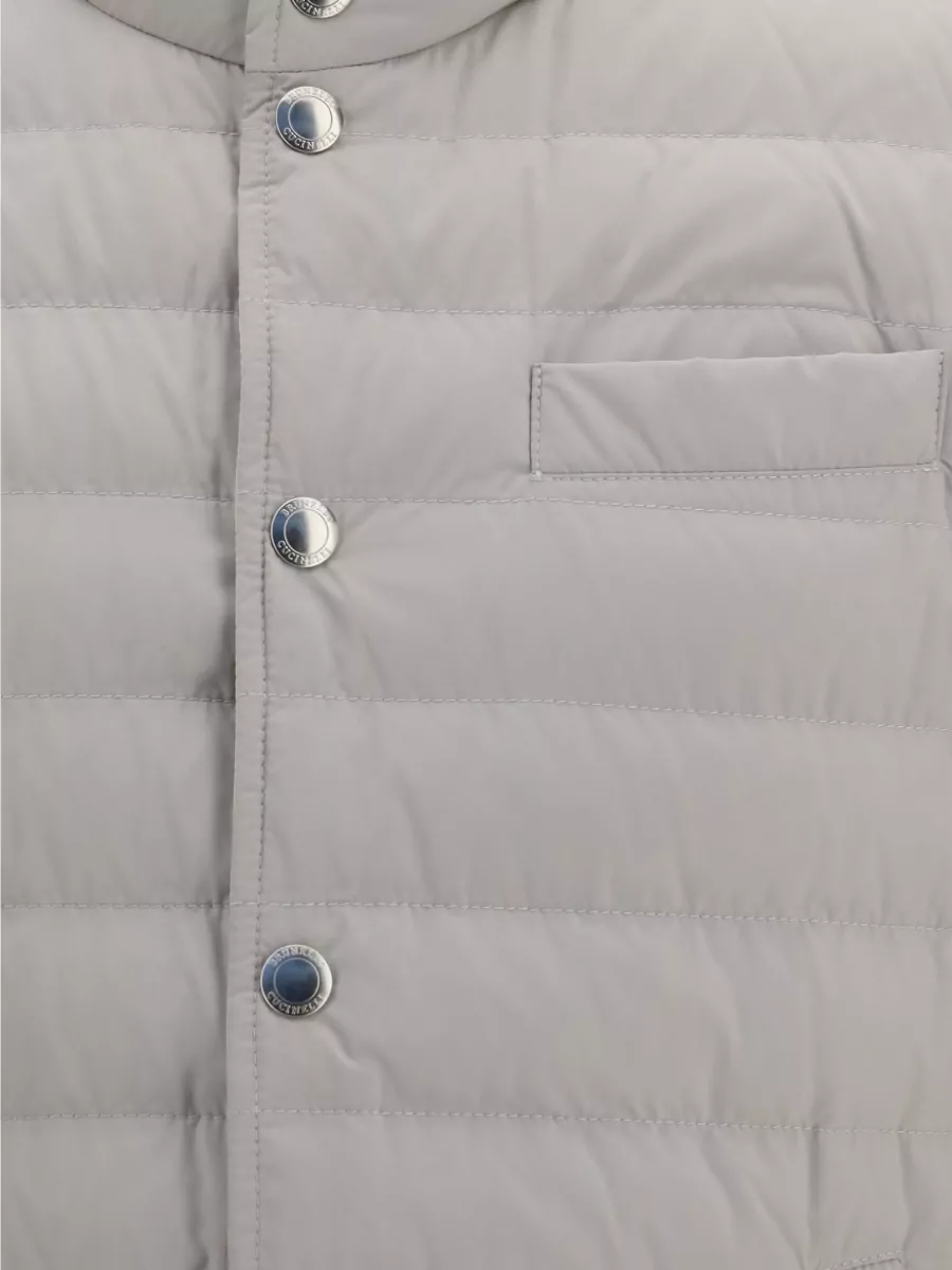 Brunello Cucinelli Quilted Sleeveless Padded Gilet