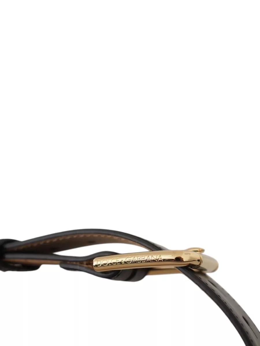 Dolce&Gabbana Leather Waist Belt