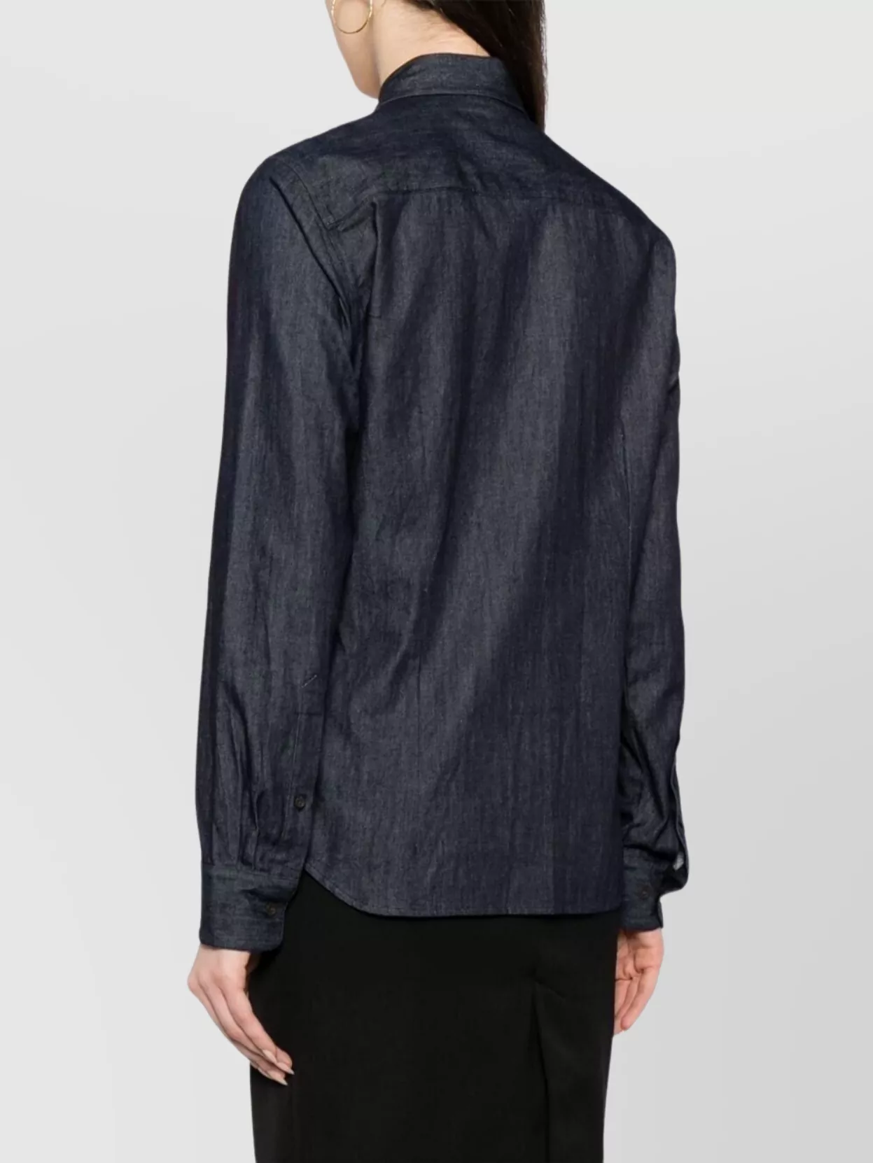 Dries Van Noten Long Sleeve Sequin Embellished Shirt In Multi