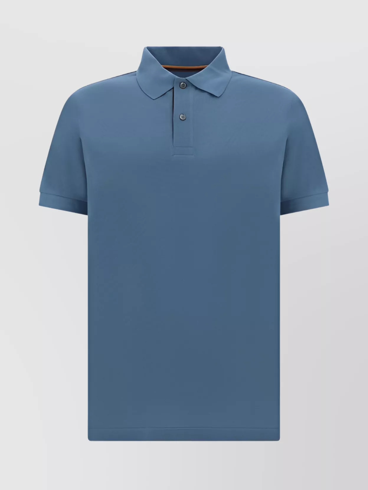 Shop Paul Smith Ribbed Collar Polo Shirt