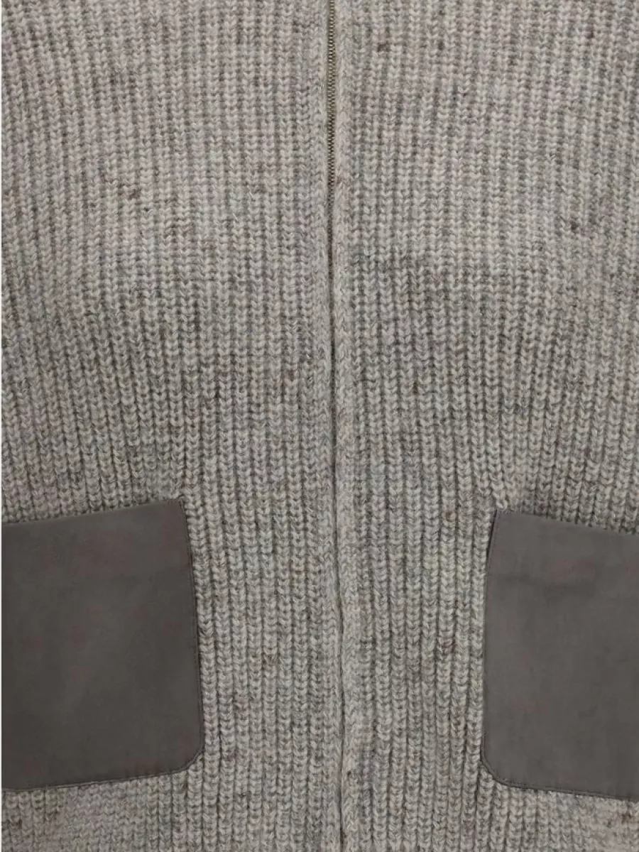 Fabiana Filippi Bouclé Knit Bomber Jacket