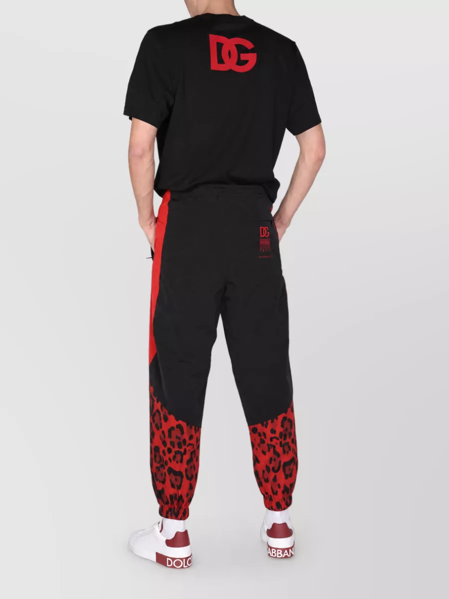 Dolce&Gabbana Animal Print Track Pants