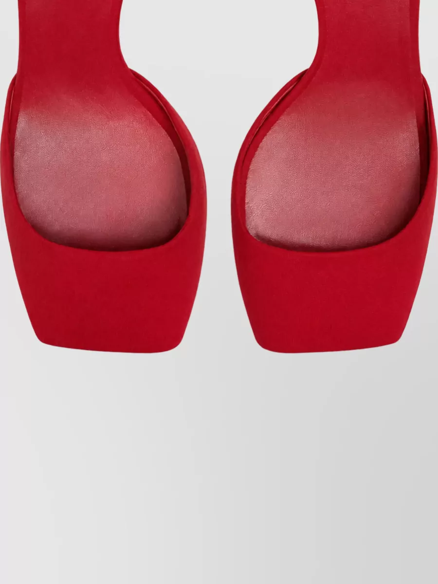 Courrèges Peep Toe Pumps