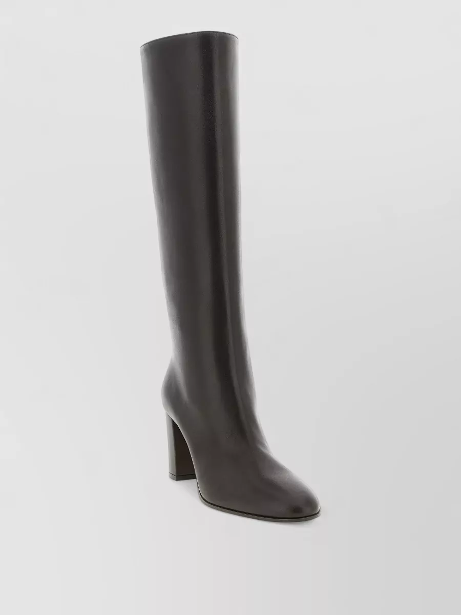 Gianvito Rossi Leather Knee-High Boots