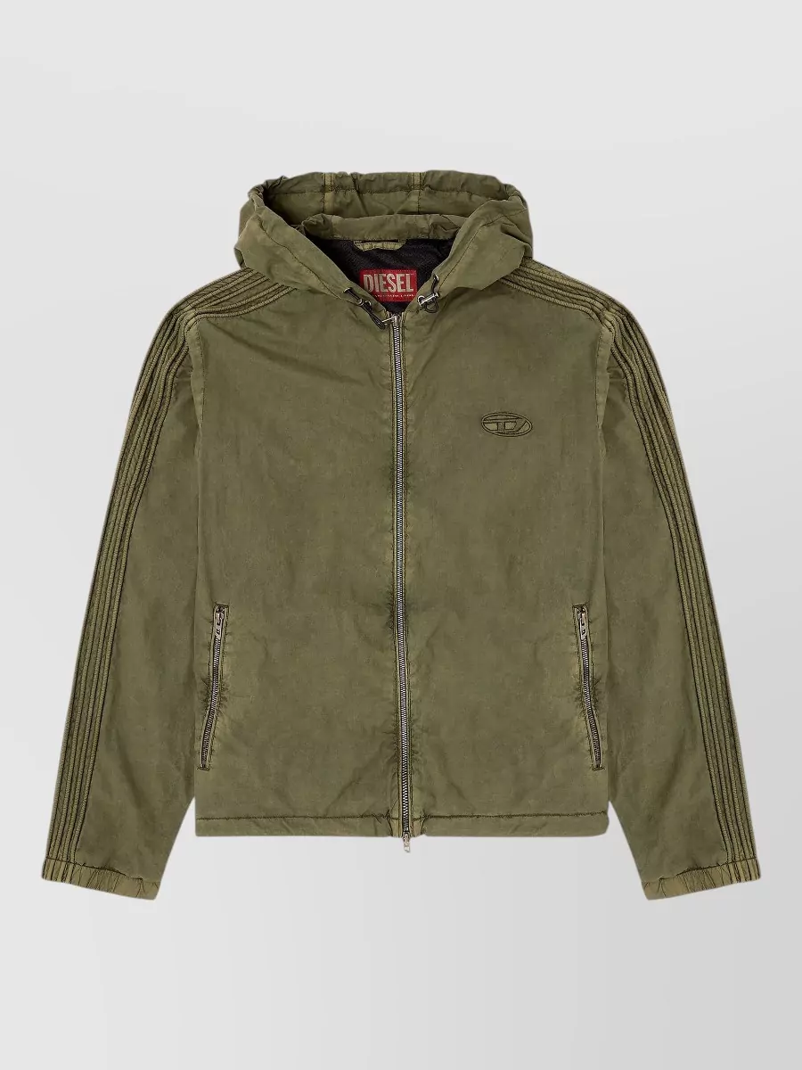 Diesel Cotton hooded parka