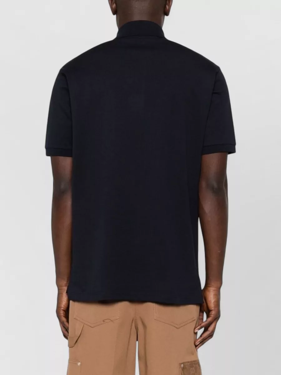 Gucci Cotton Shirt Chest Pocket Polo Collar